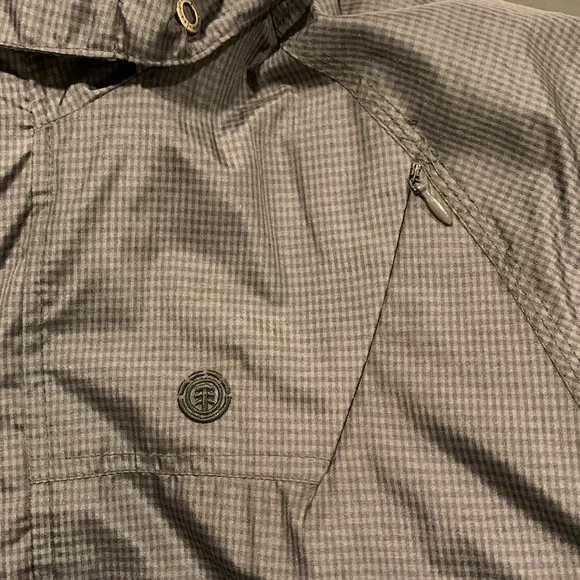 Element brand Men's winter parka carbon fiber look - Picture 5 of 10